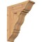 Ekena Millwork Funston Traditional Smooth Bracket, Western Red Cedar, 5 1/2"W x 18"D x 22"H BKT06X18X22FST01SWR - alternate 1